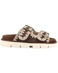 Mou - Bio 2 Buckles Sandals - Lyst