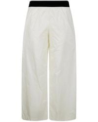 Maria Calderara - Polyester Trousers - Lyst