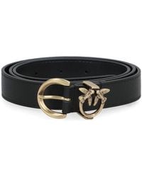 Pinko - Leather Belt Cow Hide - Lyst