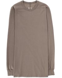 Rick Owens - Level Ls T-Shirt Cotton T-Shirts - Lyst