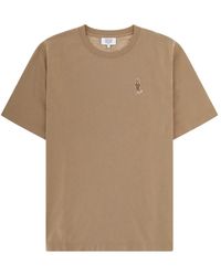 Maison Kitsuné - Maison Kitsuné T-Shirt "Dressed Fox" - Lyst