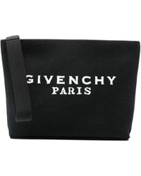 Givenchy - Logo Cotton Pouch - Lyst