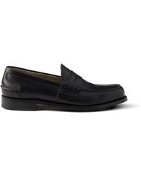 Prada - Leather Loafers - Lyst