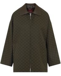 Gucci - Supreme Gg Fabric Jacket - Lyst