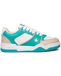 DSquared² - Spiker Leaf Logo Sneakers - Lyst