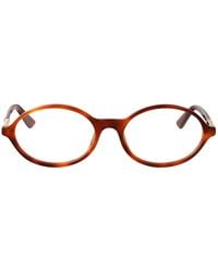 Chloé - Havana-Havana-Transparent Acetate Glasses - Lyst