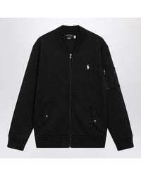 Polo Ralph Lauren - Zip-Up Knit Bomber - Lyst