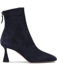 Aquazzura - "Amore 75 Mm" Ankle Boots With Zipper - Lyst