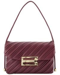 Victoria Beckham - Shoulder Bag Burgundy - Lyst