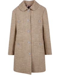 N°21 - Single Breasted Coat - Lyst