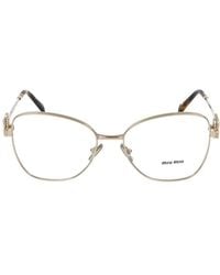 Miu Miu - Eyeglasses 0Mu 50Xv Zvn1O1/17/135 - Lyst