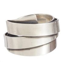 Werkstatt:münchen - Double Folded Ring - Lyst