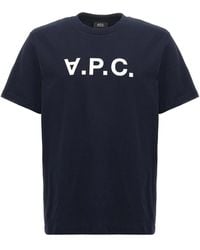 A.P.C. - 'Vpc' T-Shirt - Lyst
