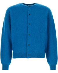 AURALEE - Alpaca Cardigan - Lyst