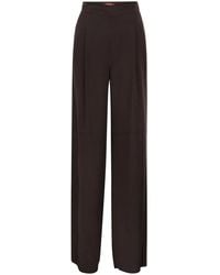Max Mara - Maxmara Studio Msealpaca – Fluid Palazzo Trousers - Lyst