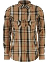 Burberry - Multicolour Cotton Plaid Lapwing - Lyst