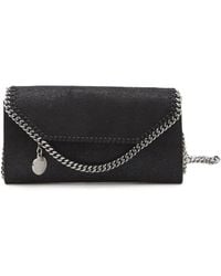 Stella McCartney - Mini Falabella Wallet Crossbody Bag With Chain - Lyst