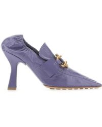 Bottega Veneta - Lilac Nappa Leather Madame Pumps - Lyst