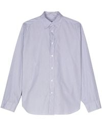 Finamore 1925 - Striped Cotton Shirt - Lyst