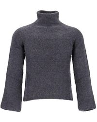 Emporio Armani - Wool Blend Sweater - Lyst