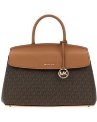 MICHAEL Michael Kors - Canvas Hamilton Handbag (33 Cm X 21 Cm X 11.5 Cm) With-Tone Hardware - Lyst