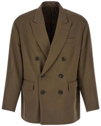 Ssstein - Double-Breasted Blazer - Lyst