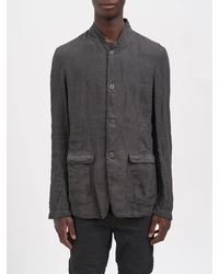 Poeme Bohemien - Unlined Linen Jacket - Lyst