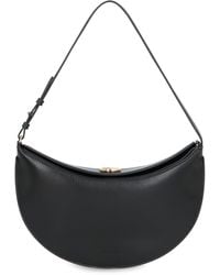 Jacquemus - Le Petite Ovalo Leather Shoulder Bag - Lyst