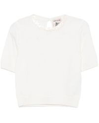 Semicouture - Kate Wool Sweater - Lyst