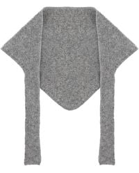 Jacquemus - Grosgrain Logo Shawl - Lyst