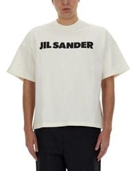 Jil Sander - Cotton T-Shirt - Lyst