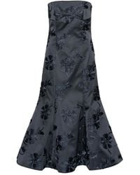 ROTATE BIRGER CHRISTENSEN - 3D Flower Midi Dress - Lyst