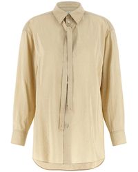 Lemaire - 'Tie' Shirt - Lyst