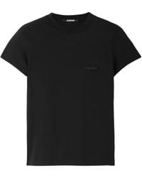 Jacquemus - Le Grosgrain Cotton T-Shirt - Lyst