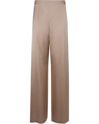 Blugirl Blumarine - Satin Long Trousers - Lyst