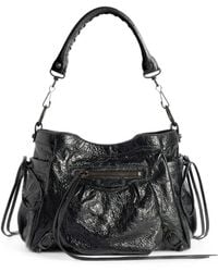 Balenciaga - Small Le City Crinkled-Leather Tote Bag - Lyst