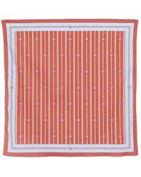 Drole de Monsieur - "Rayure Monogramme" Foulard - Lyst