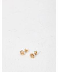 Bottega Veneta - Knotted Brass Stud Earrings - Lyst