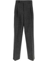 Dolce & Gabbana - Two-Tone Wool Pant - Lyst