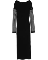 Max Mara - Knitted Long Dress - Lyst