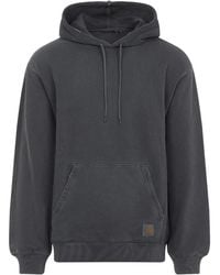Carhartt - Logo Cotton Hoodie - Lyst