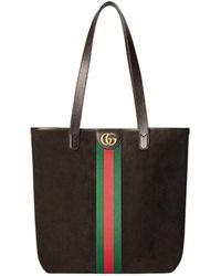 Gucci - Suede Ophidia Shopping Bag - Lyst