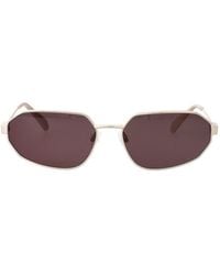 Calvin Klein - Metal Sunglasses - Lyst