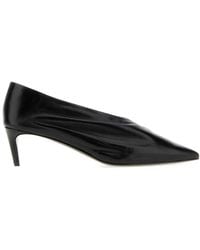 KHAITE - Leather Pumps - Lyst