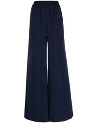Gianluca Capannolo - Satin Wide Leg Trousers - Lyst