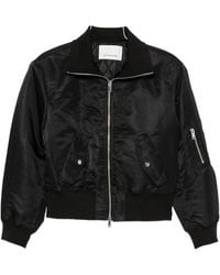 Frankie Shop - Storm Nylon Cropped Bomber Jacket - Lyst