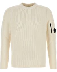 C.P. Company - Cotton Blend Sweater - Lyst