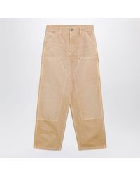 Carhartt - Brandon Double Knee Wideleg Canvas Pants - Lyst