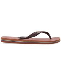 Havaianas - Brasil Logo Flip-Flops - Lyst