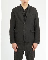 Poeme Bohemien - Unlined Linen Jacket - Lyst